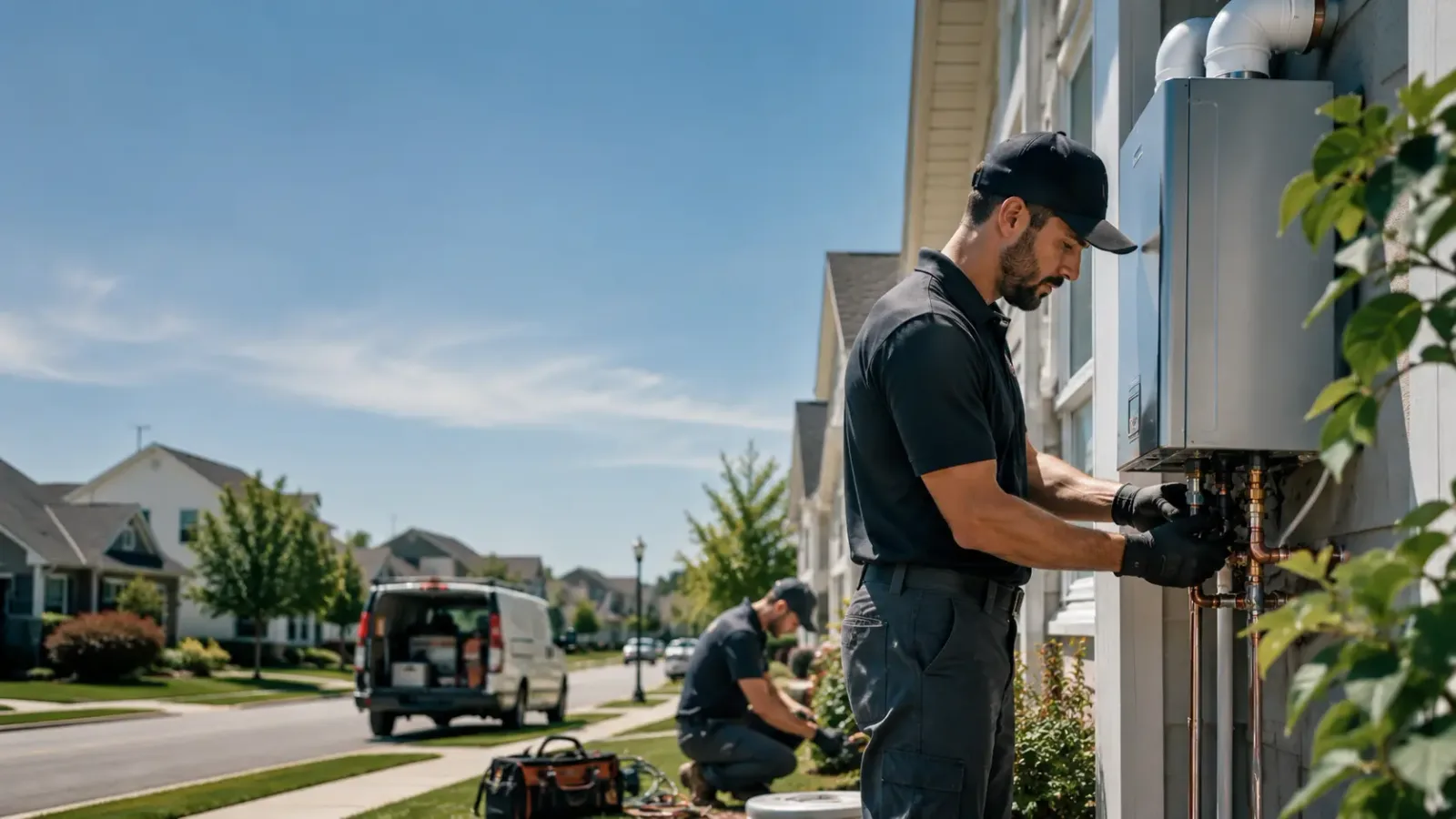 Tankless Water Heater Installation in Cando, ND